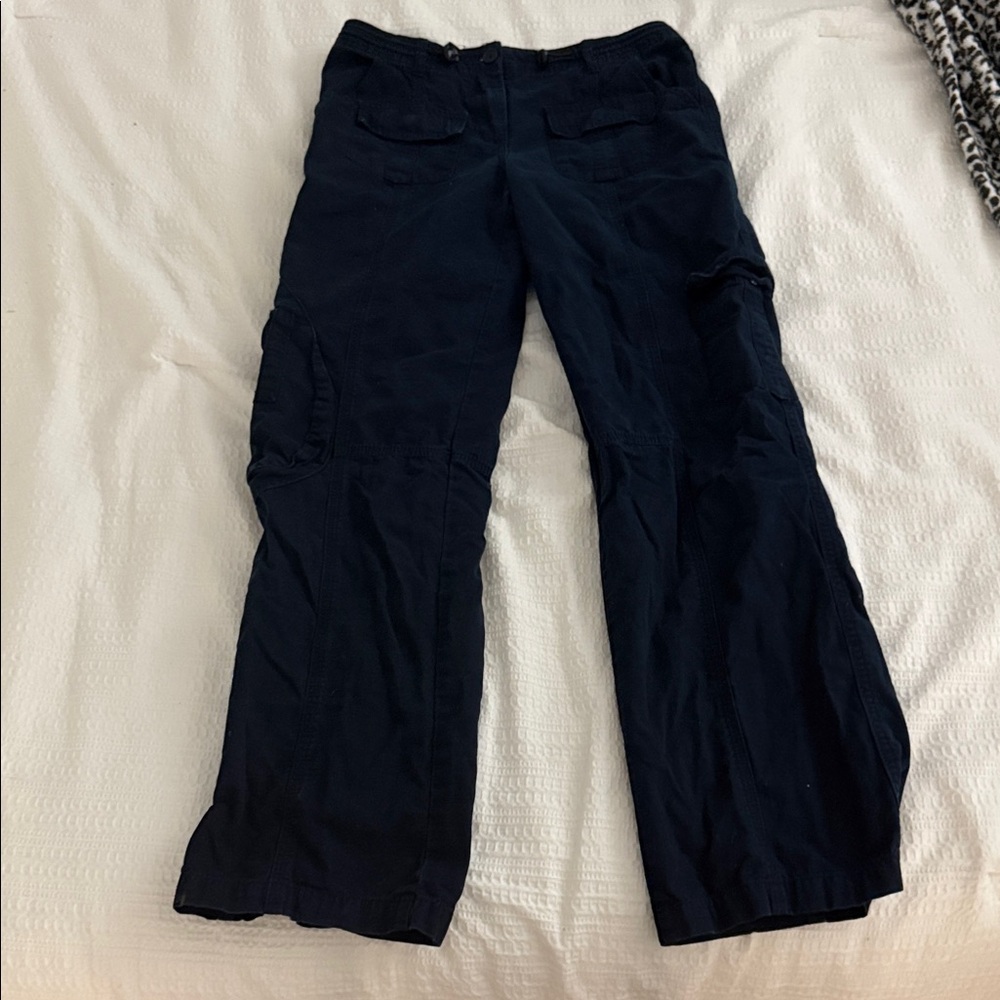 Dark Navy Cargo Pants